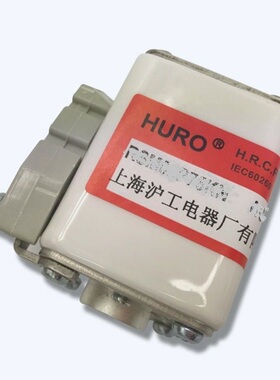 上海沪工HURO 平板型快速熔断器RSM01P75KN  熔芯AC690V