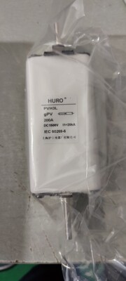 上海沪工HURO 太阳能光伏保护用直流熔断器PVH3L熔芯体
