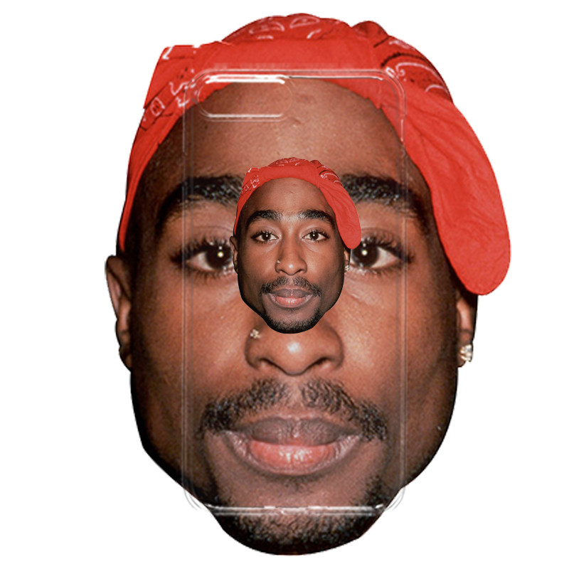 2PAC欧美嘻哈说唱rapper明星周边手机壳适用iphone16promax苹果15plus安卓14任意13型号12硅胶xs软壳11