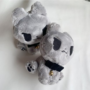 karina 柳智敏猫娃 just猫娃 just坐姿小猫 带项圈 小玩偶摆件