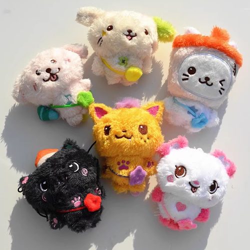 NCTWISH 花园划愿 快闪奶茶猫娃娃钥匙扣 sakuya RIKU YUSHI 挂件