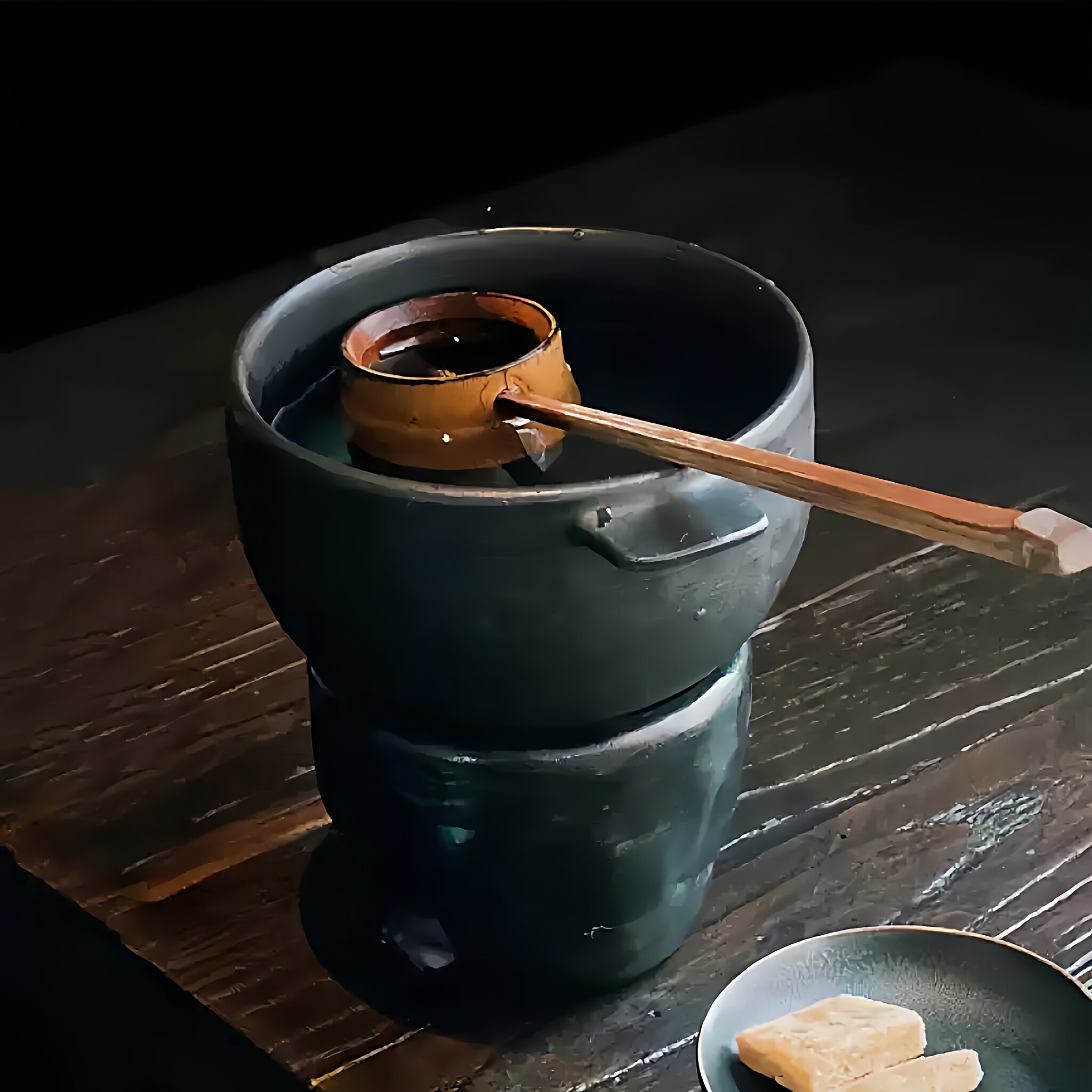 网红山缓缓同款仿古陶瓷温茶炉云南菌菇火锅贵州酸汤火锅特色