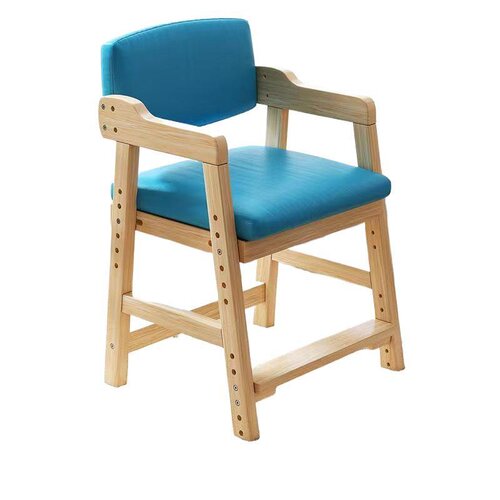 实木儿童学习椅可升降学生写字椅矫正坐姿靠背餐椅家用小椅子包邮