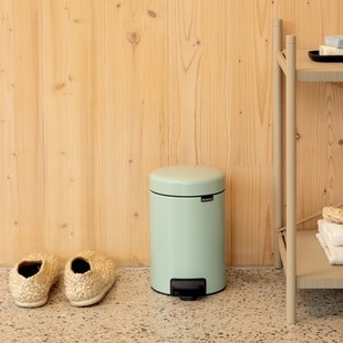 精选brabantia垃圾桶进口脚踏桌面迷你小垃圾桶不锈钢卫生间家用3