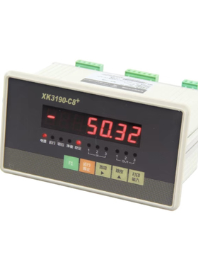 XK3190-C8+称重控制仪表定料罐配料称重定量控制器上下限包装秤