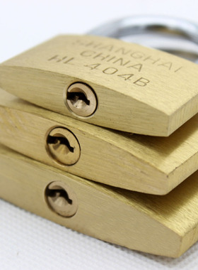 地球铜挂锁小锁头铜锁行李箱锁柜门锁20 25 30 40 5060mm密码箱锁