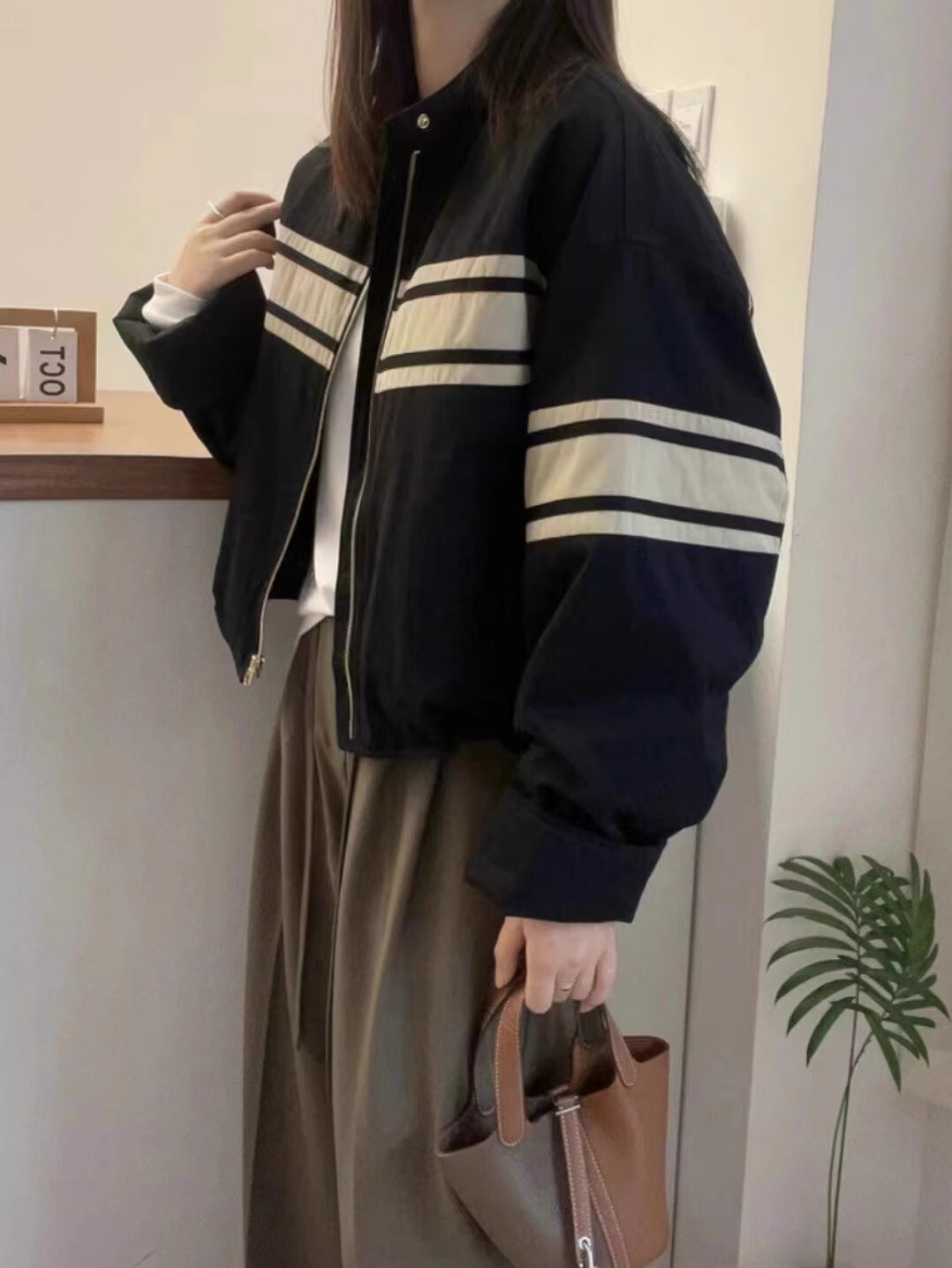 韩版棒球服外套女春秋2024年新款小个子短款休闲宽松爆款夹克上衣