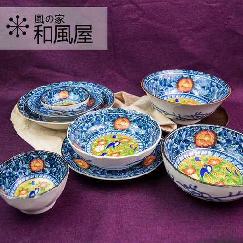 日式风餐具吃饭碗面碗