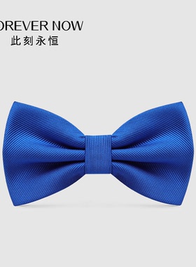 蓝色双折大领结薄荷绿领结蝴蝶结领结婚礼男士伴郎兄弟团领部配饰