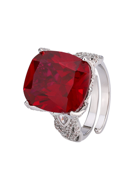 GIL国际证书镀金镶钻公主方形