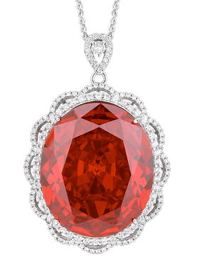 高碳钻轻奢高级简约时尚吊坠