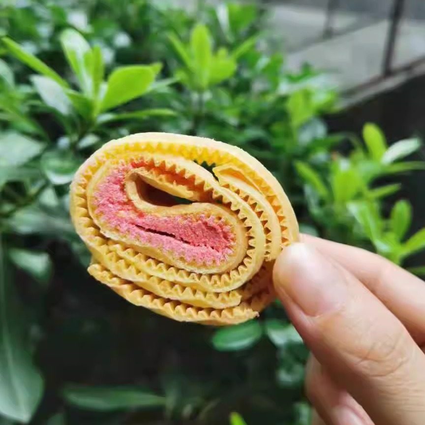 运输会有点碎的南县风湖南手工黄金卷旦卷脆甜200克部分省份包邮