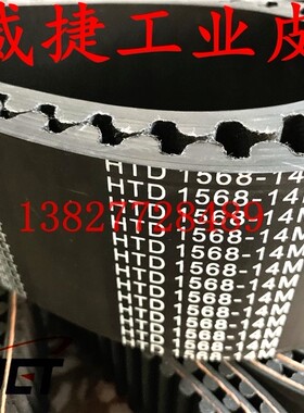 大雷股份合底盘测功皮带底盘汽股份测功机混合HTD1568-14M-55mm 1