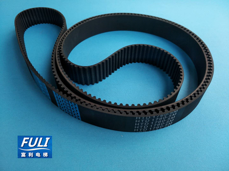 通力电梯配件 通力电梯门机皮带 HTD5M-1760-25mm