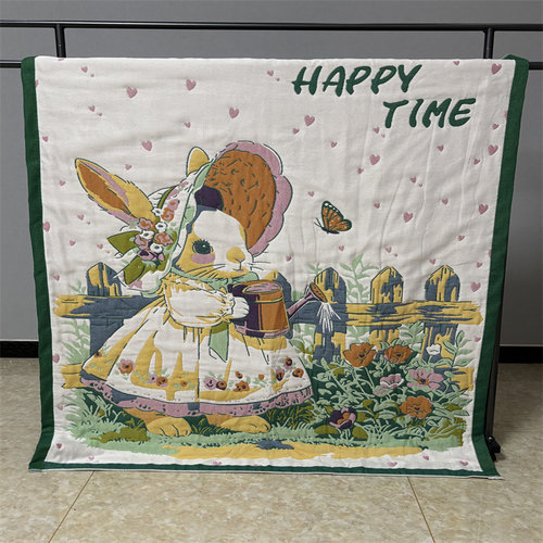 120*150云朵泡芙被盖毯A类柔软舒适亲肤单人夏凉被空调被卡通床盖