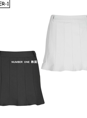 韩国代购amazingcre高尔夫球服26年女款春季纯色柔软轻质运动短裙
