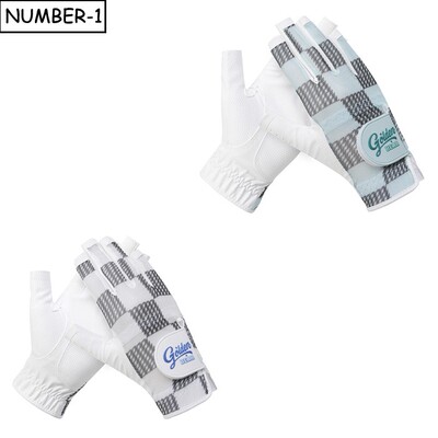 韩国代购golden bear高尔夫手套26年女夏季徽标网眼露指双手手套