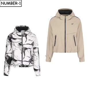 bunny高尔夫球服26年女春拉链口袋防水吸湿连帽衫 master 韩国代购