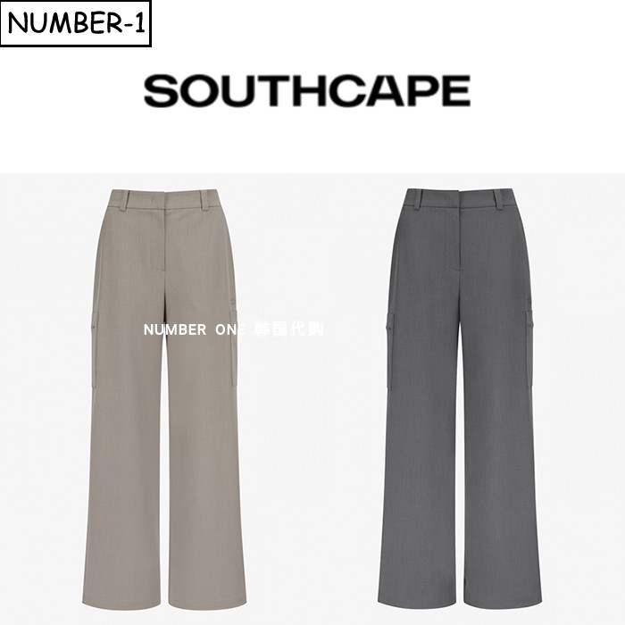 韩国代购southcape高尔夫球服26年女夏防晒干爽徽标侧口袋运动裤