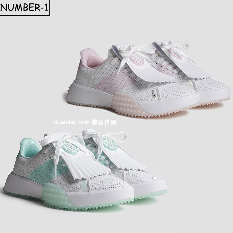 韩国代购GFORE高尔夫球鞋25年女款四季时尚流苏百搭户外运动球鞋