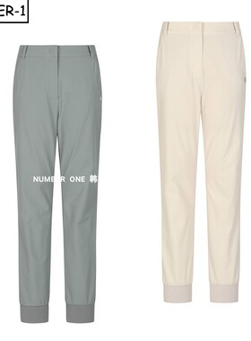 韩国代购amazingcre高尔夫球服26年女春简约纯色透气舒适运动长裤