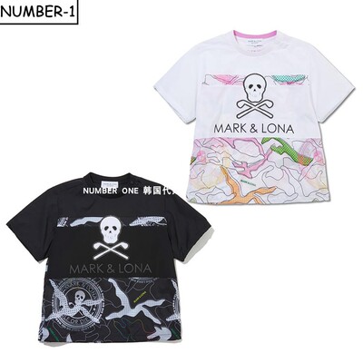 韩国代购MARK LONA高尔夫球服26年女款夏季时尚个性轻质半袖上衣