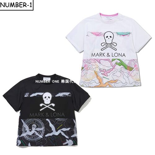 韩国代购MARK LONA高尔夫球服26年女款夏季时尚个性轻质半袖上衣