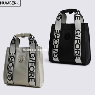 韩国代购GFORE高尔夫球包26年新款女大容量轻质手拎字母球包球袋