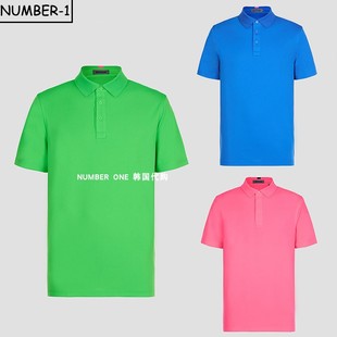 韩国代购 GFORE 高尔夫球服25年男夏透气亲肤休闲百搭运动POLO衫