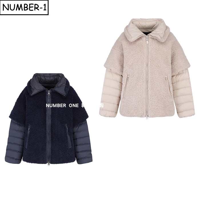 韩国代购st andrews高尔夫球服25年女冬可拆卸袖子拉链口袋暖上衣