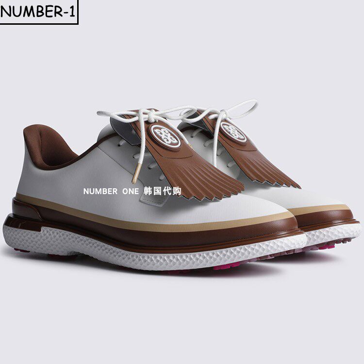 韩国代购GFORE高尔夫球鞋25年女款四季时尚流苏户外运动百搭球鞋