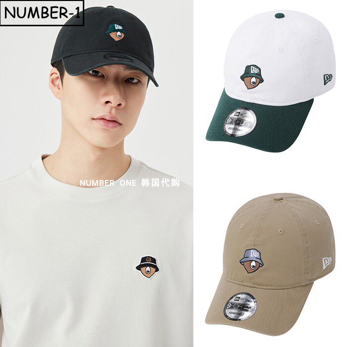 韩国代购golden bear高尔夫球帽26年男女春徽标图案运动帽休闲帽