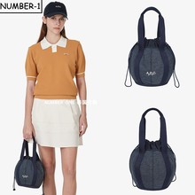 韩国代购APC高尔夫球包25年女款轻质时尚圆形抽绳手拎小球包球袋