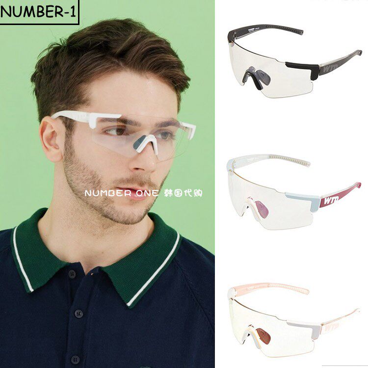 韩国代购WTD高尔夫配饰24年男女同款百搭运动骑行户外太阳镜眼镜