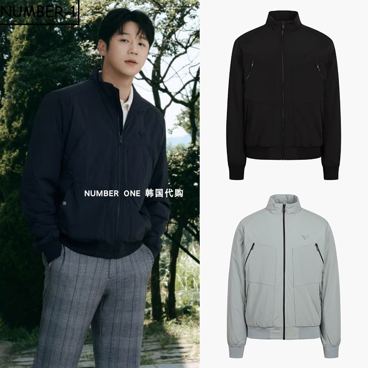 韩国代购CALLAWAY高尔夫球服25年男款秋冬加厚保暖防风夹克外套
