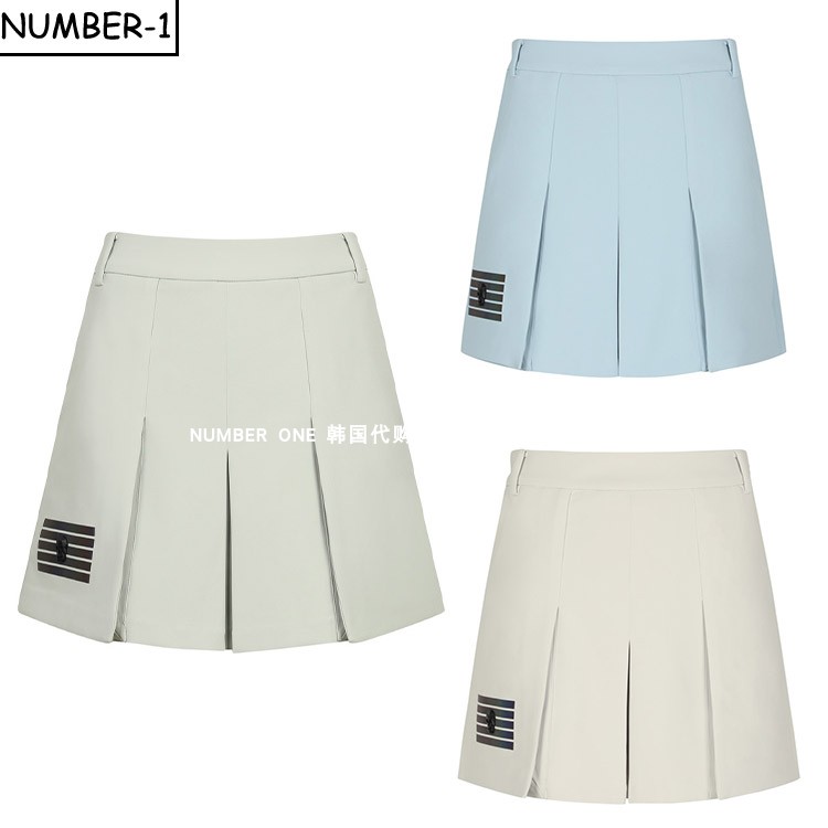 韩国代购amazingcre高尔夫球服25年女秋时尚舒适轻质户外运动短裙