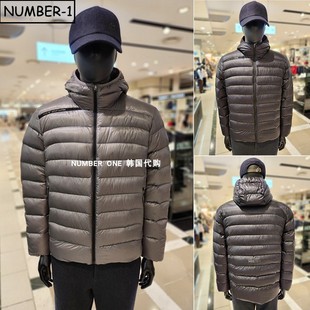 拉链口袋连帽鹅绒上衣 bunny高尔夫球服25年男冬季 韩国代购 master