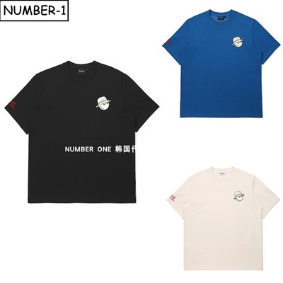 韩国代购malbon高尔夫球服26年男女春季徽标吸湿透气圆领短袖T恤