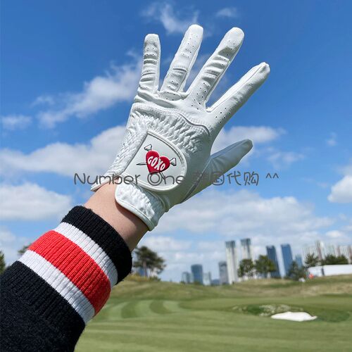 韩国代购GOXO高尔夫手套女士golf舒适排汗左手单手手套运动手套
