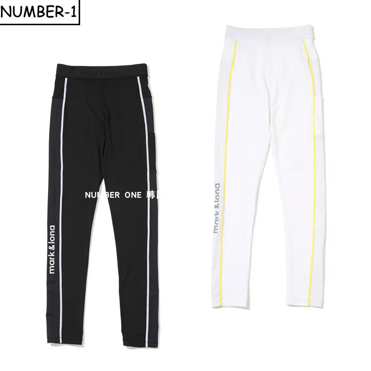 韩国代购MARK LONA高尔夫球服26年女款春季弹力休闲户外运动长裤