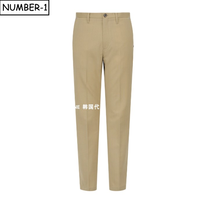 韩国代购st andrews高尔夫球服25年男冬纯色徽标侧口袋运动裤长裤