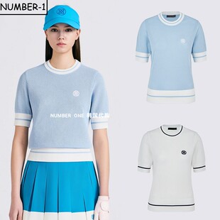短袖 韩国代购 上衣 logo百搭时尚 经典 GFORE高尔夫球服26年女款 夏季