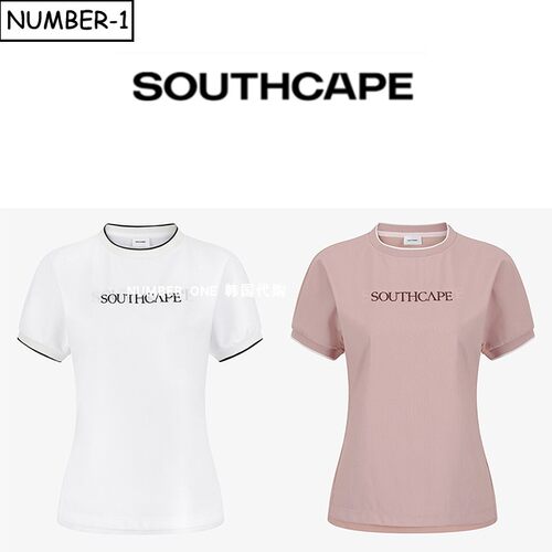 韩国代购southcape高尔夫球服26年女夏防紫外线吸湿速干凉感短袖