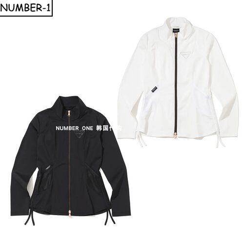 韩国代购MARK LONA高尔夫球服26年女款春季简约纯色百搭拉链外套