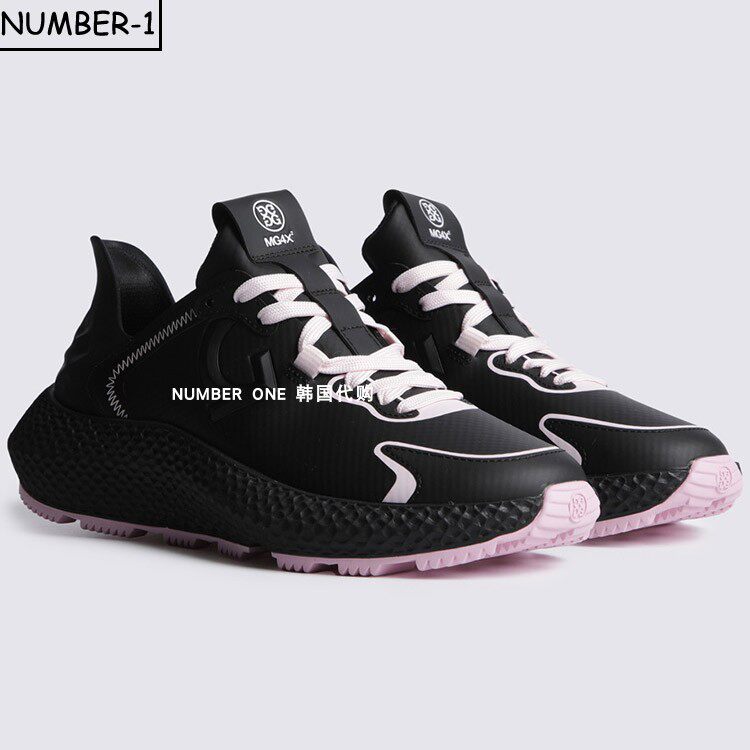 韩国代购GFORE高尔夫球鞋26年女款四季减震休闲户外运动系带球鞋