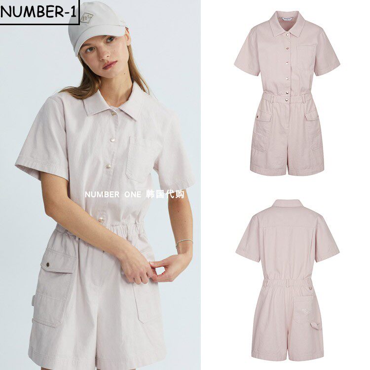 韩国代购MONDAY FLOW高尔夫球服26年女款夏季时尚透气柔软连体裤