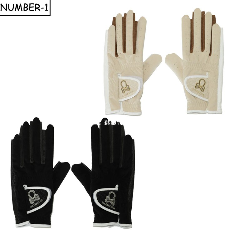 韩国代购MARK LONA高尔夫配饰24年女款柔软舒适户外运动五指手套