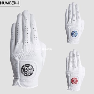 韩国代购GFORE高尔夫手套25年新款男女柔软舒适透气运动五指手套