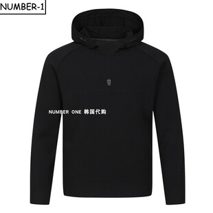 韩国代购amazingcre高尔夫球服25年男女冬季纯色加厚保暖连帽上衣