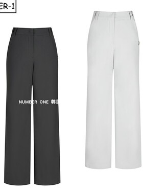 韩国代购amazingcre高尔夫球服26年女款春季简约纯色透气百搭长裤